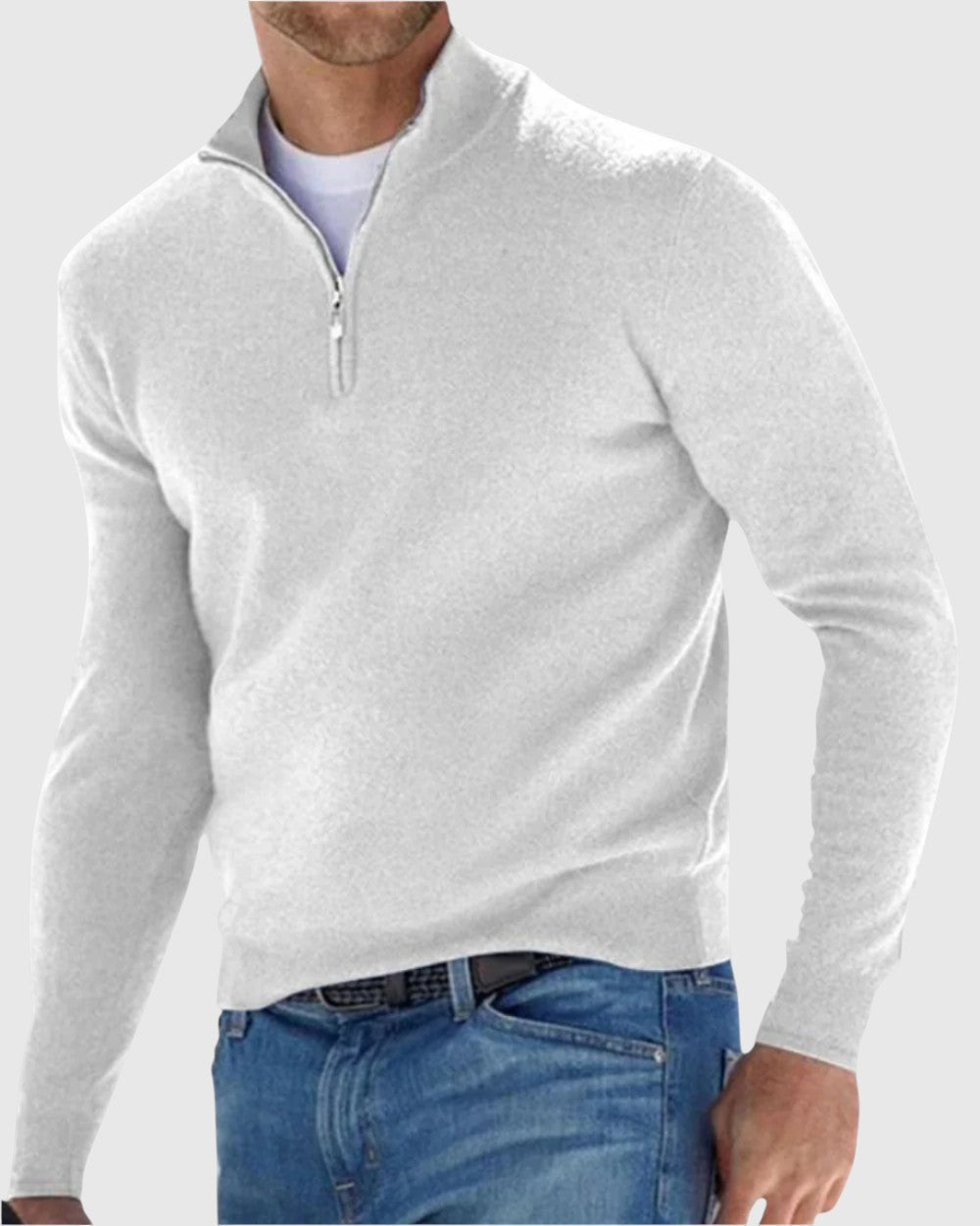 Libuše- Elegantní svetr se zipem