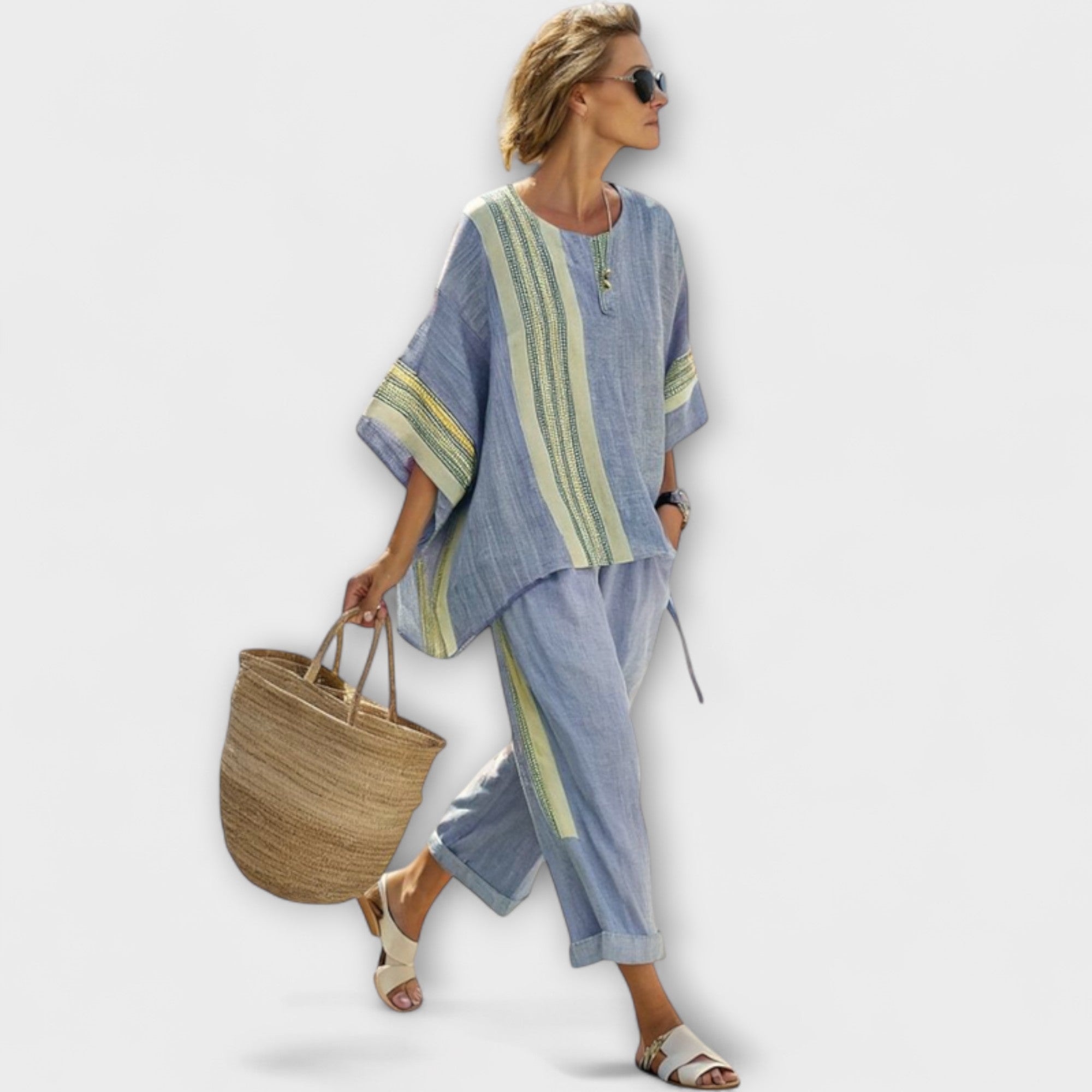 Isabelle - Sada z bambusového lnu