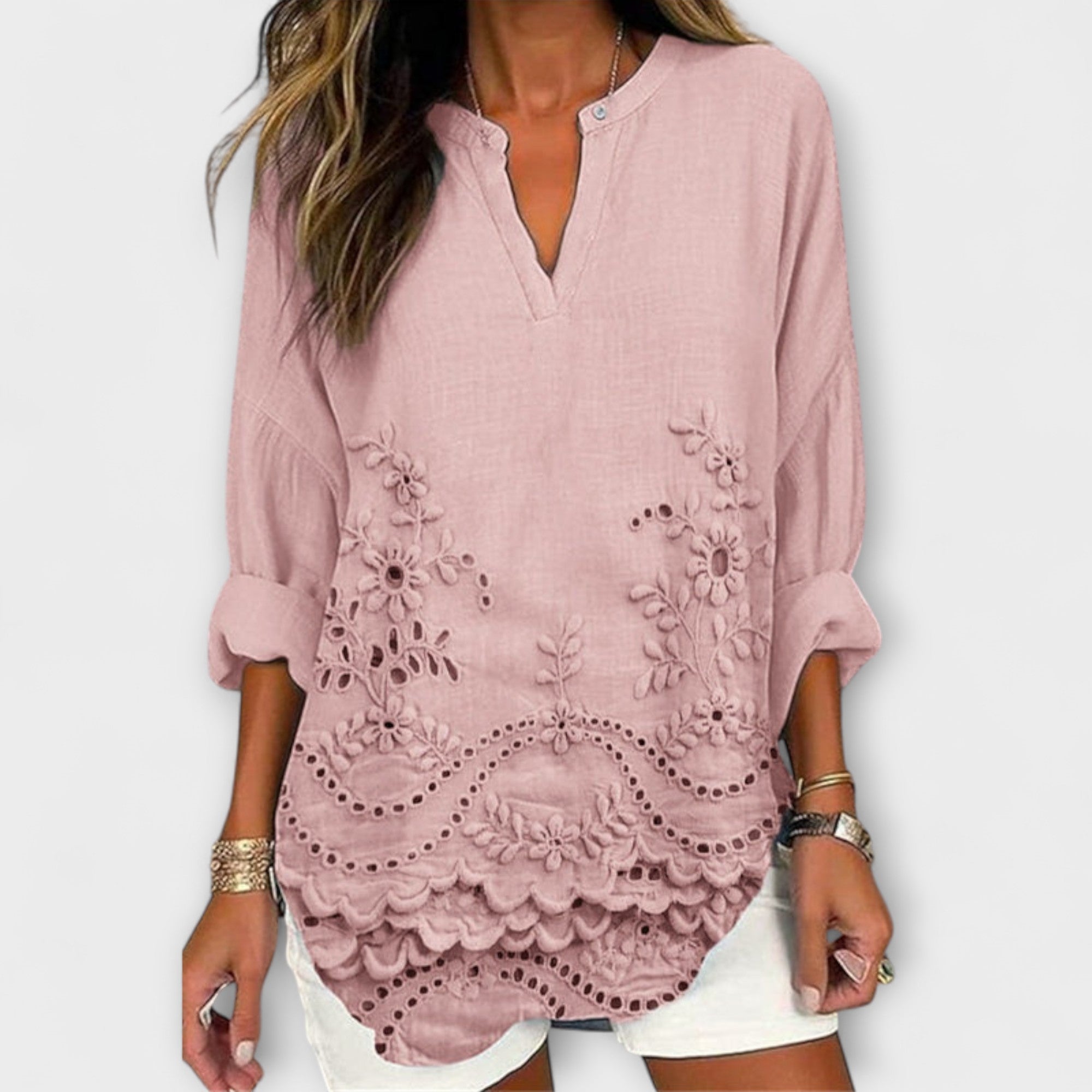 Brynn - Pobřežní květinová blůza