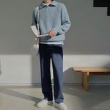 Savrani - Pulovr Azure s čtvrtinovým zipem.