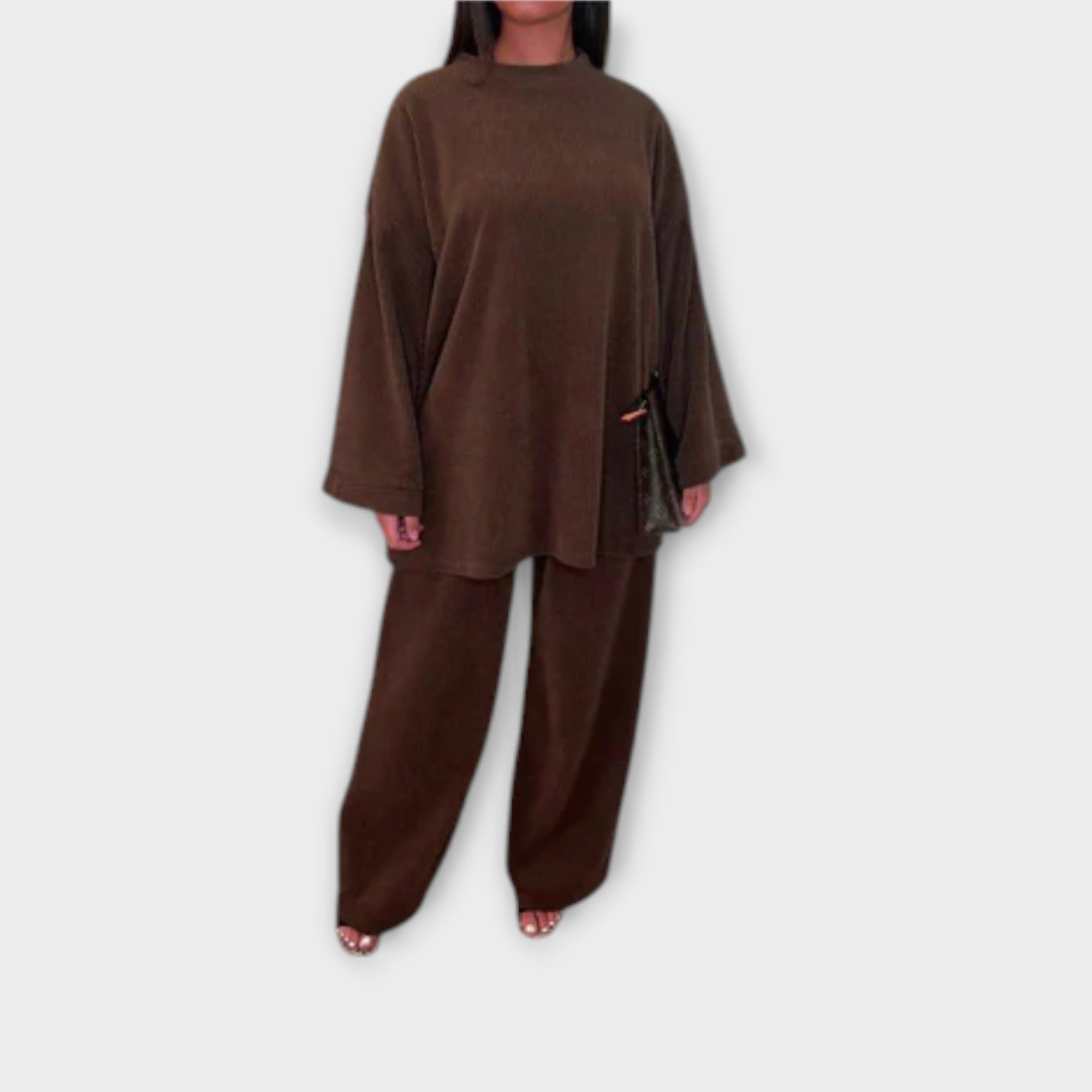 Ingrid - Set pro plnoštíhlé - Žebrovaný styl