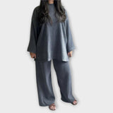 Ingrid - Set pro plnoštíhlé - Žebrovaný styl